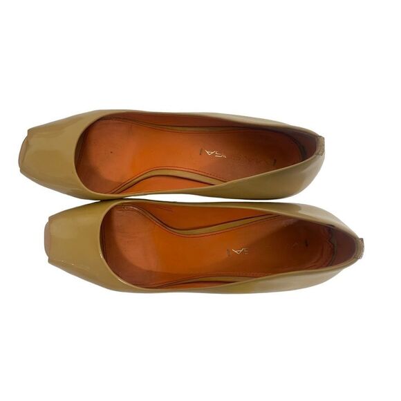 Via Spiga Patent Leather Pumps with Peep Toe - Picture 11 of 15